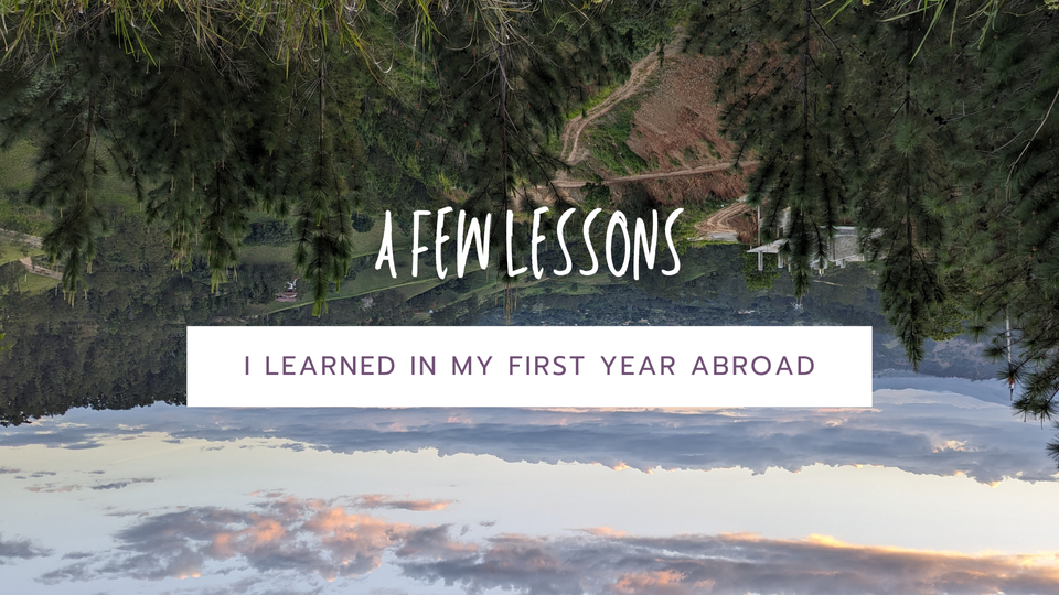 A Few Lessons I Learned This Year...